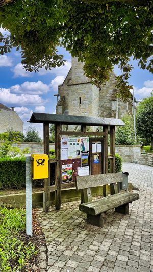 Bushaltestelle an der St. Vincenz-Kapelle