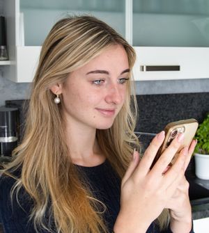 Sina-Marie Reen in ihrer Küche