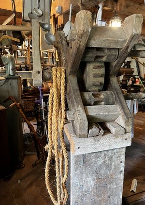 die alte Seilerei des Heimatmuseums Altenmellrich 