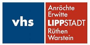 links auf blau in weiß vhs rechts in weiß auf rot Anröchte Erwitte Lippstadt Rüthen Warstein